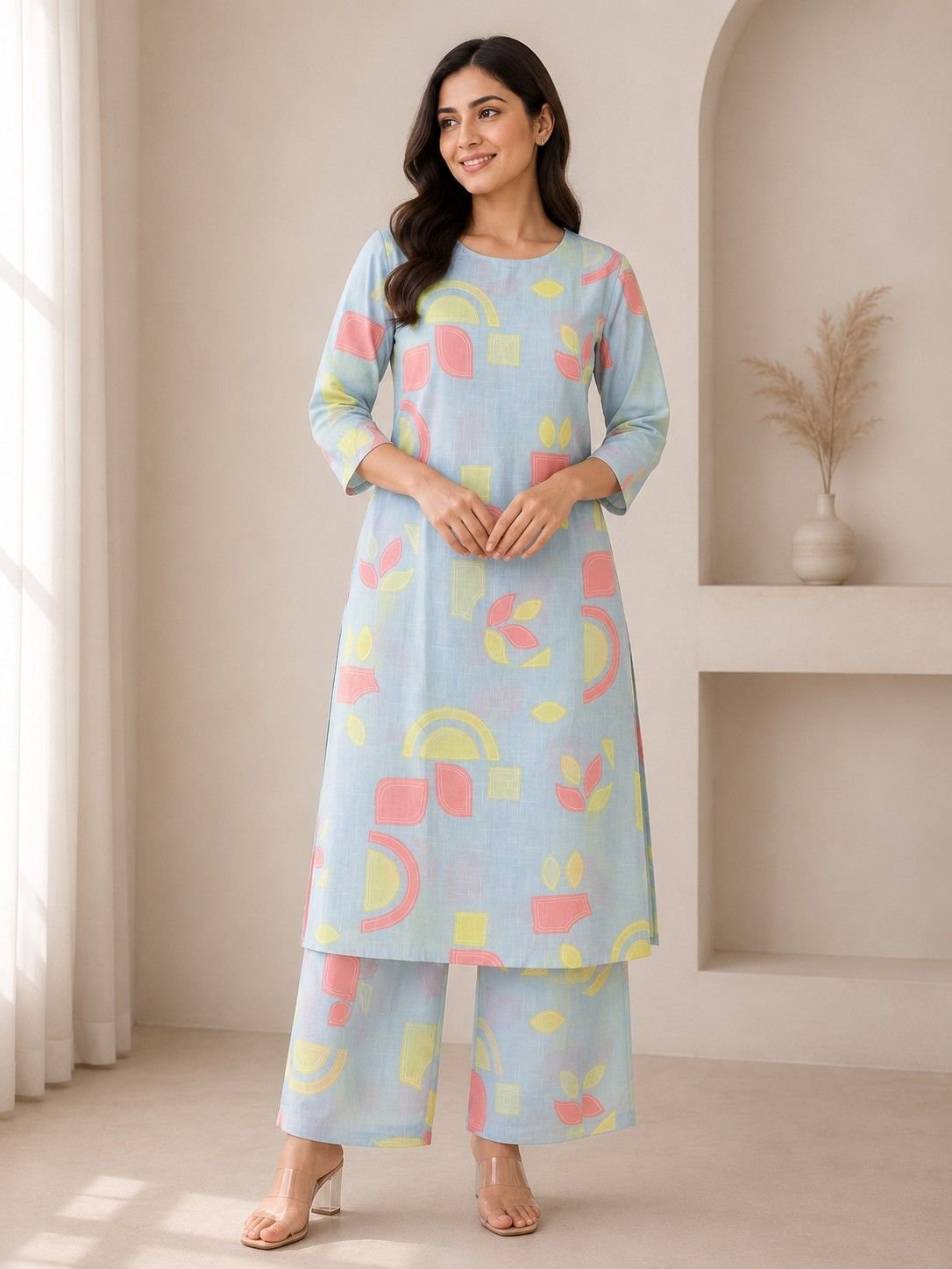 Floral multi colour co-ords