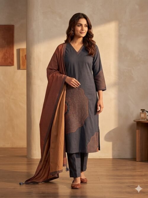 Grey Tide Kurta Set