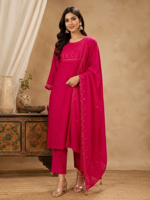 030-Gulabi-Glow-Kurta-Set-main Gulabi Glow Kurta Set