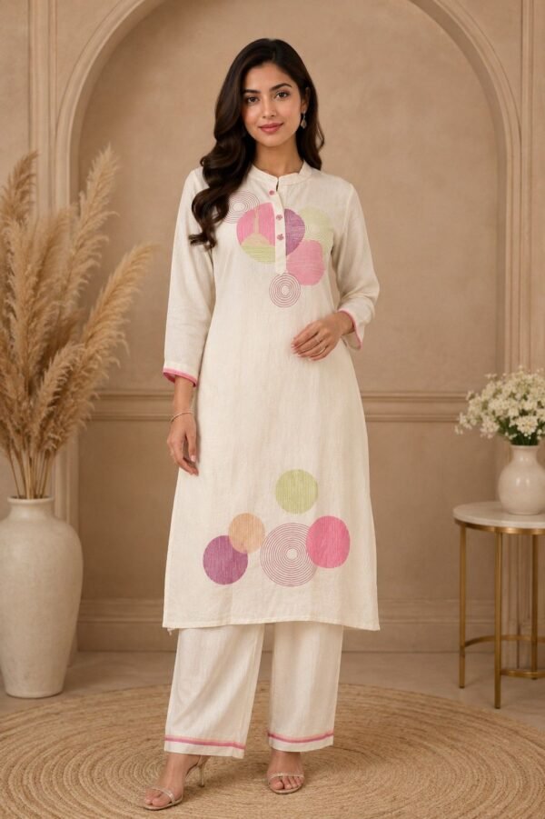 064-Pastel-Mosaic-Kurta-Set-main Peacock Garden Salwar Set